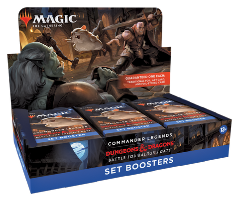 Magic The Gathering: Commander Legends Battle for Baldur’s Gate Set Booster Box