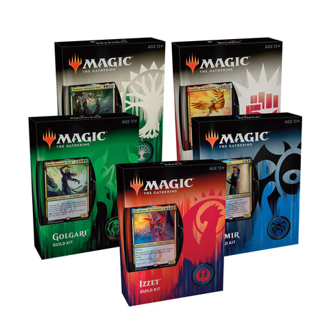 Magic The Gathering Guilds of Ravnica Guild Kit 5 Deck Set