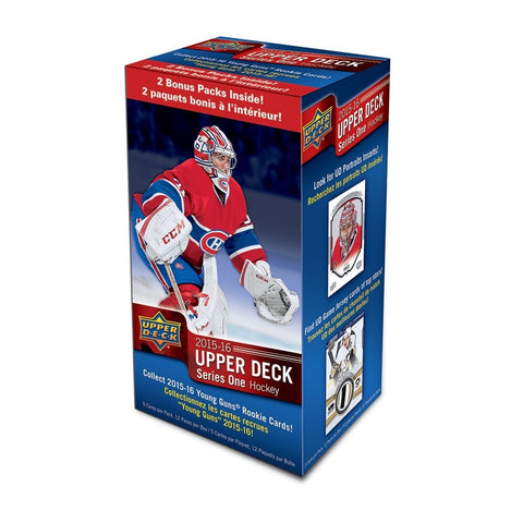 2015-16 Upper Deck Series 1 Hockey Blaster Hockey Box