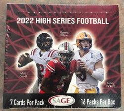 2022 Sage High Series Football Hobby Box