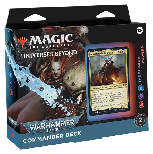Magic The Gathering Warhammer 40,000 Commander Deck - The Ruinous Powers