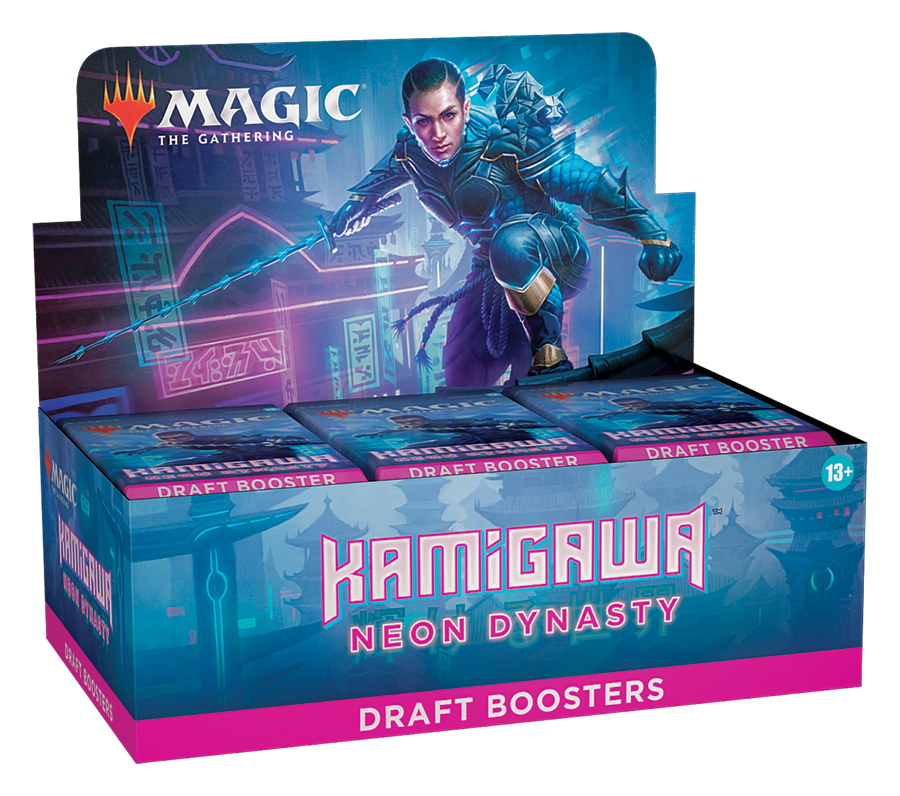 Magic The Gathering: Kamigawa Neon Dynasty Draft Booster Box