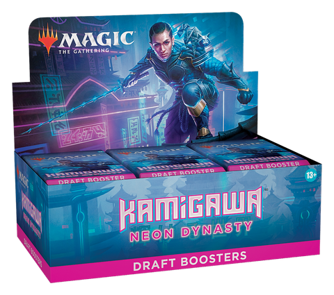 Magic The Gathering: Kamigawa Neon Dynasty Draft Booster Box