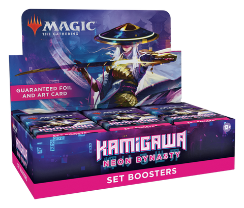 Magic The Gathering: Kamigawa Neon Dynasty Set Booster Box