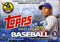 2015 Topps Series 1 Jumbo Baseball Box