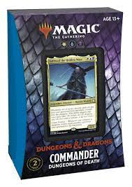 Magic The Gathering Adventures in the Forgotten Realms - Dungeons of Death Commander Deck