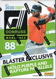 2020 Panini Donruss Baseball Blaster Box