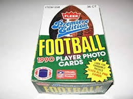 1990 Fleer Football Box