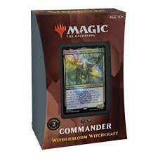Magic The Gathering Strixhaven Commander 2021 Deck - WITHERBLOOM WITCHCRAFT
