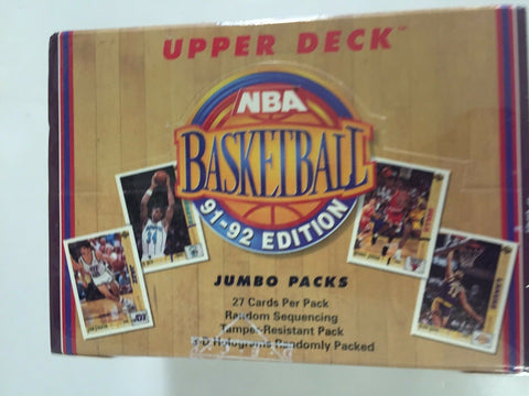 1991-92 Upper Deck Low Series Jumbo Basketball Box