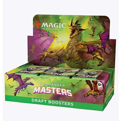 Magic The Gathering Commander Masters Draft Booster Box