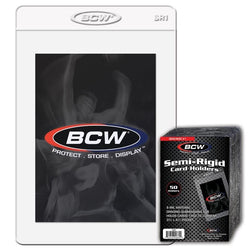 BCW SEMI-RIGID GRADED CARD HOLDERS BOX (200)