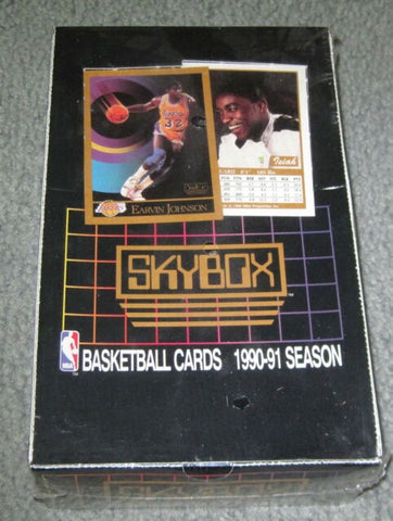 1990-91 Skybox Series 1 Basketball Box