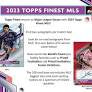 2023 Topps MLS Major League Soccer Finest Hobby Box