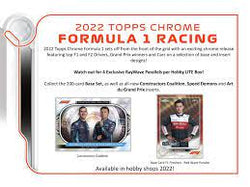 2022 Topps Chrome F1 Formula 1 Lite Hobby Box