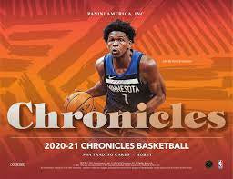 2020-21 Panini Chronicles Basketball Hobby Box