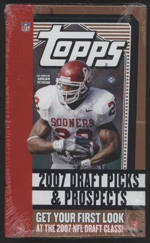 2007 Topps Draft Picks and Prospects Football Box