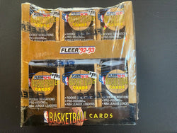 1992-93 Fleer Basketball Series 1 Jumbo Box