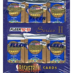1992-93 Fleer Basketball Series 2 Jumbo Box
