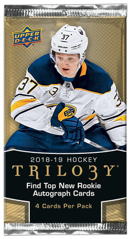 2018-19 Upper Deck Trilogy Hockey Pack