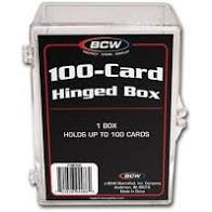 BCW 100 CARD SNAP  CASE