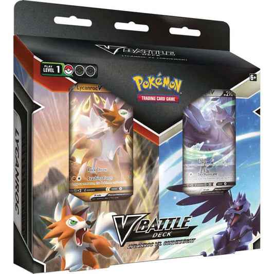 Pokemon V Battle Decks Bundle: Lycanroc VS Corviknight