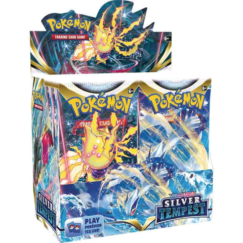 Pokemon Silver Tempest Booster Box - 6 Box Case