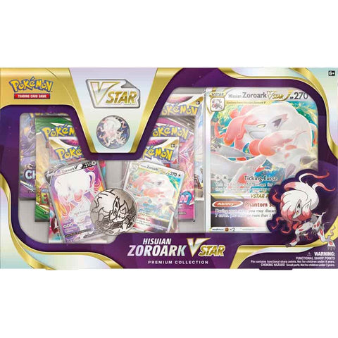 Pokemon Hisuian Zoroark VStar Premium Collection