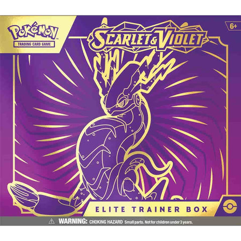 Pokemon Scarlet and Violet Elite Trainer Box