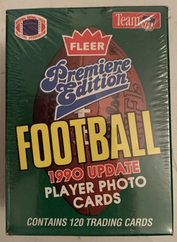 1990 Fleer Football Update Factory Sealed Set