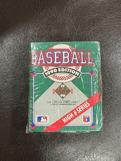 1990 Upper Deck Baseball High Number Factory Sealed Set