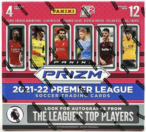 2021-22 Panini Prizm English Premier League Hybrid Soccer Hobby Box
