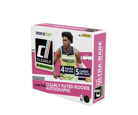 2020-21 Panini Clearly Donruss Basketball Hobby Box