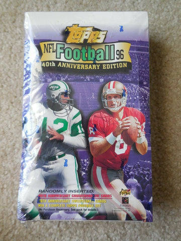 1996 Topps Football Retail Box