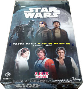 2016 Topps Star Wars Road to Rogue Mission Briefing Box