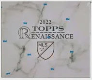 2022 Topps MLS Renaissance Soccer Hobby Box