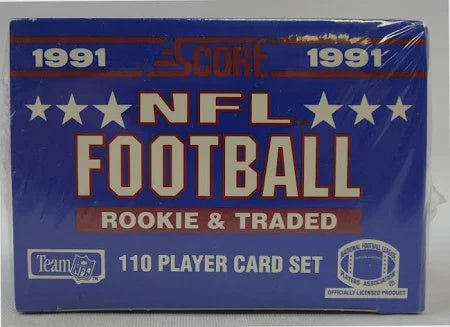 1991 Score Rookie & Traded Football Factory Set