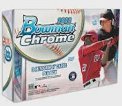 2023 Bowman Chrome Baseball HTA Hobby Box - 12 Box Case