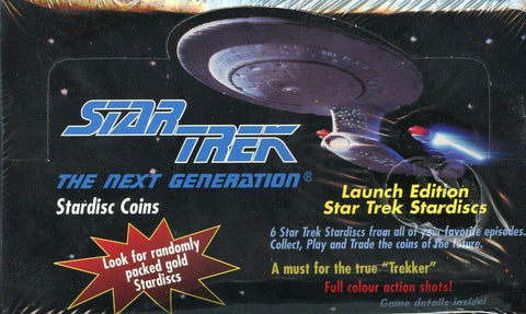 1994 Star Trek Next Generation Stardiscs Box
