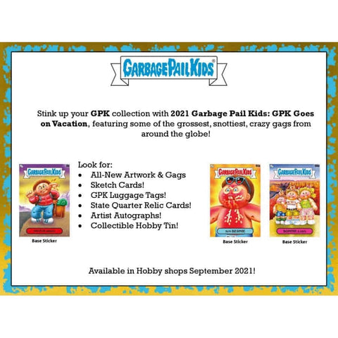 2022 Topps Garbage Pail Kids Series 2 Go On Vacation Hobby Collector Edition