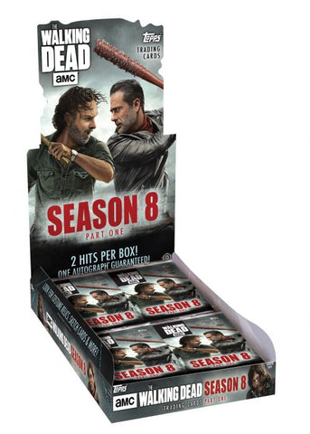 2018 Topps The Walking Dead Season 8 Hobby Box