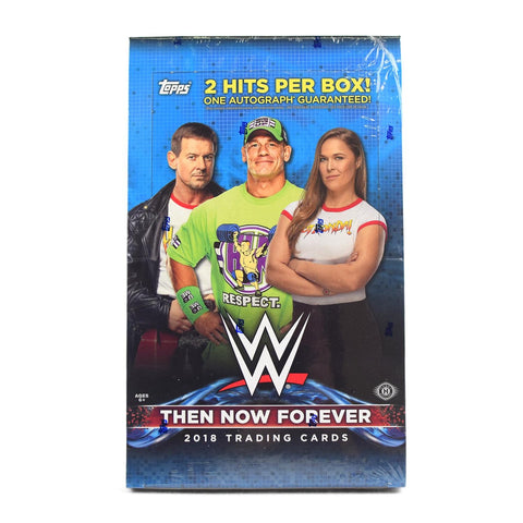 2018 Topps Then Now Forever WWE Case